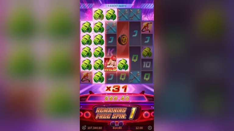 Speed Winner Free Spins with a summed x31 multiplier and one spin remaining